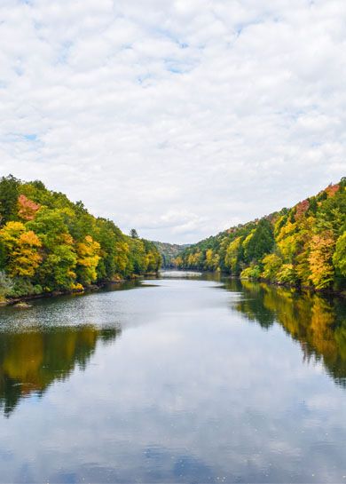Clarion River during Autumn