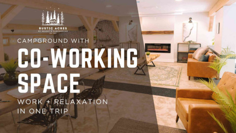 Campground with co-working space: work + relaxation in one trip