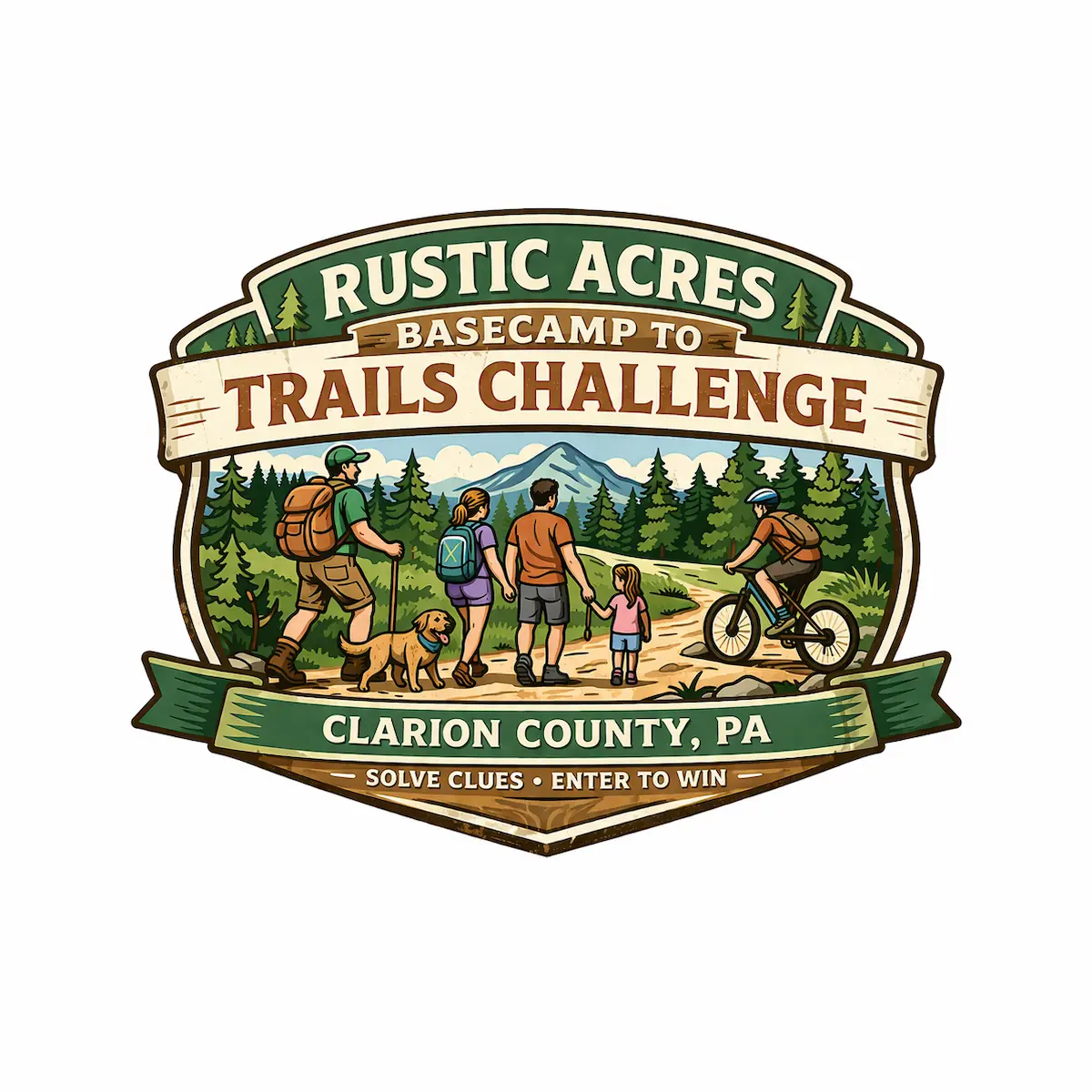 Year-round outdoor adventure near Rustic Acres RV Resort with hiking trails, biking routes, and hidden treasures throughout Clarion County Pennsylvania.