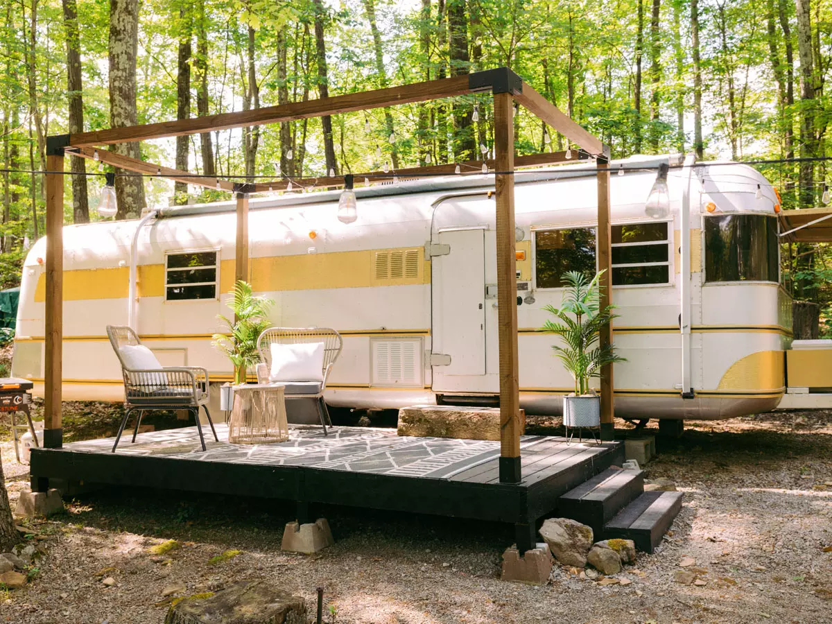 Rustic Acres luxury glamping tent